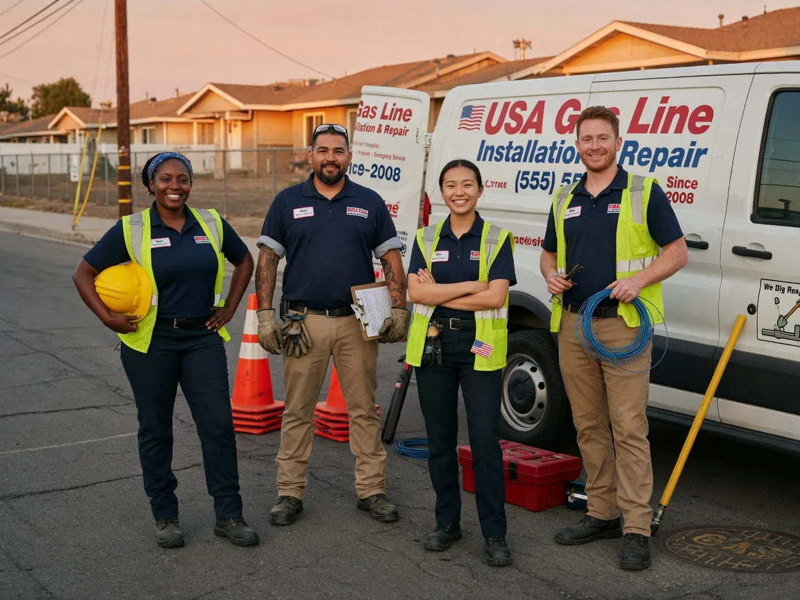Gas Line Installation company in Corriganville, MD